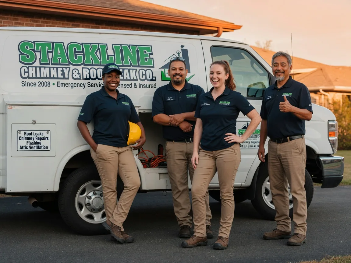 Chimney flashing repair company in Logsden, OR
